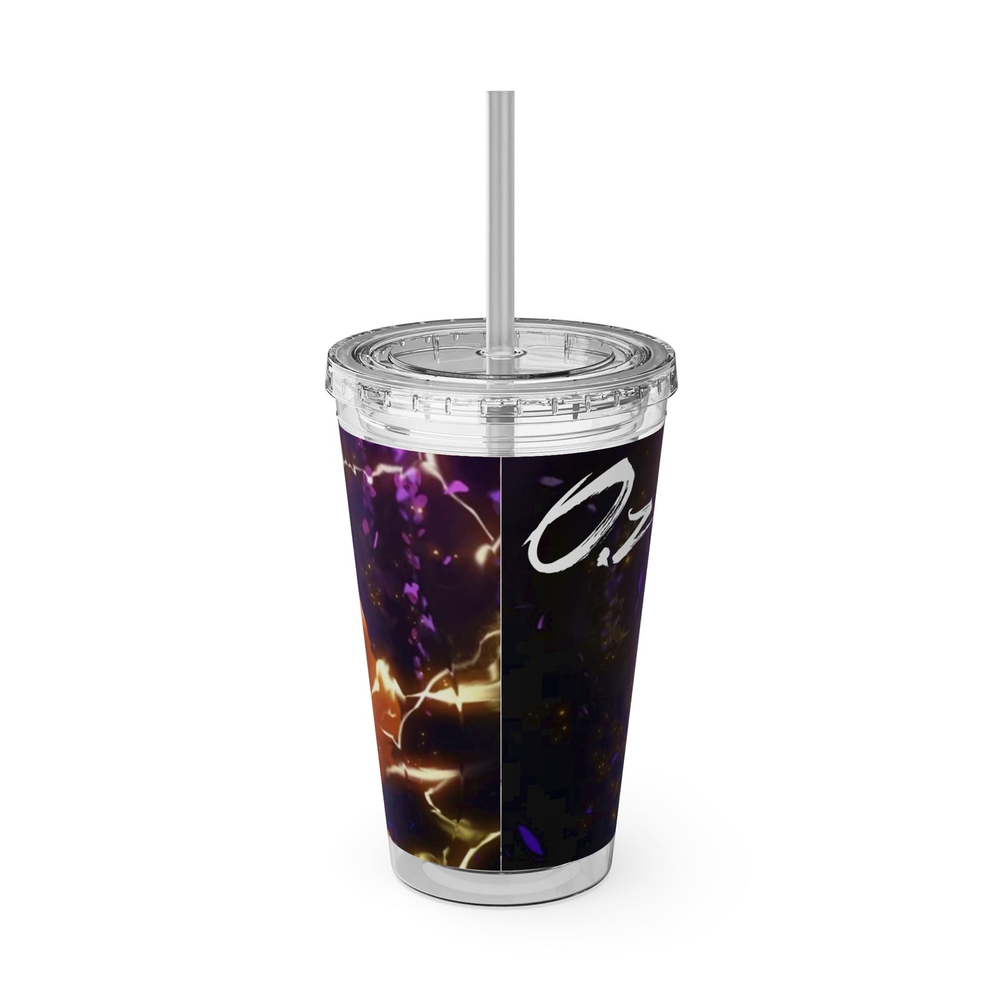 Zenitsu Tumbler with Straw, 16oz