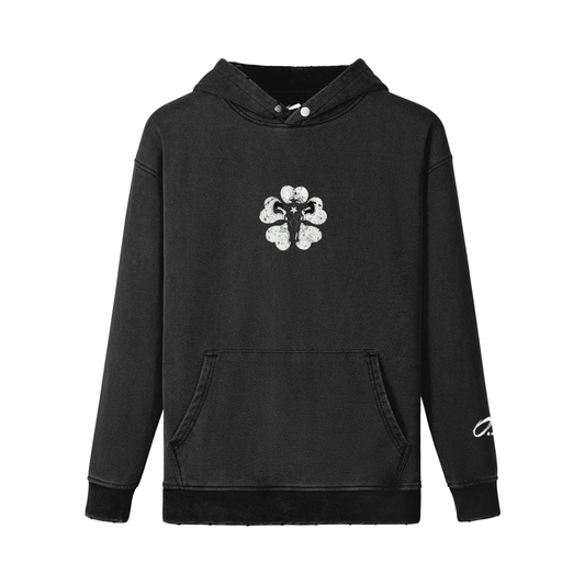 Black Clover Snow Washed Hoodie