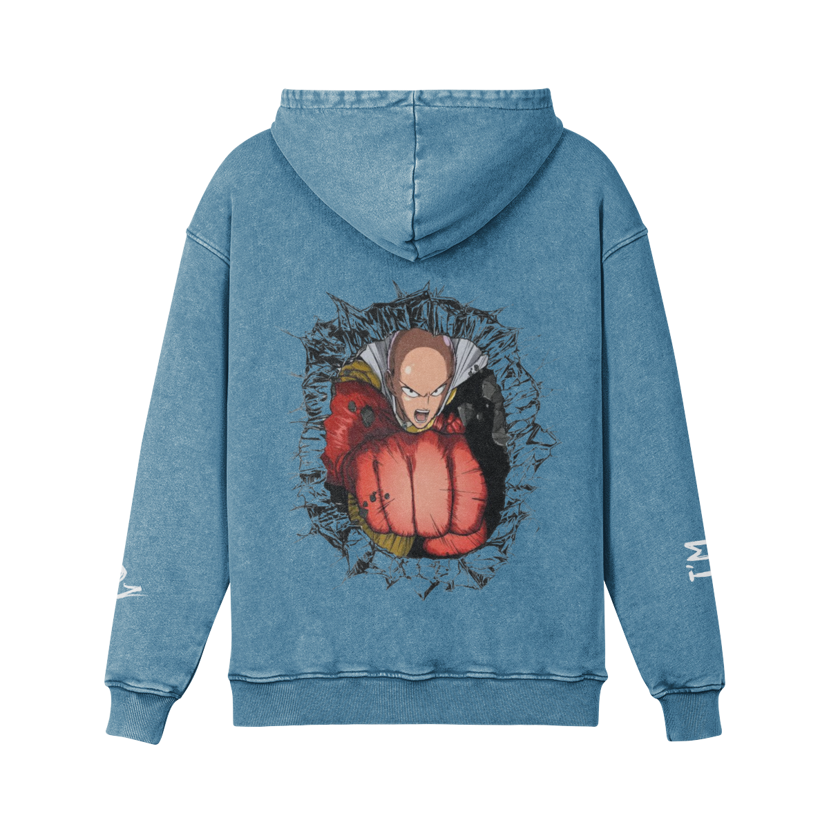 SAITAMA VINTAGE HOODIE XtraPrint